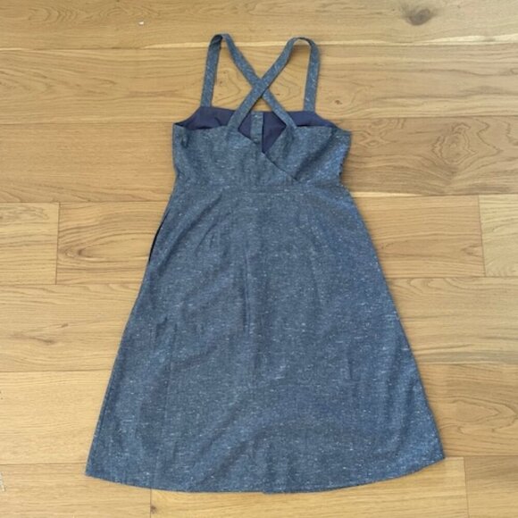 Madewell Chambray Tank Button-Front Midi Dress Size 6 - Picture 3 of 7